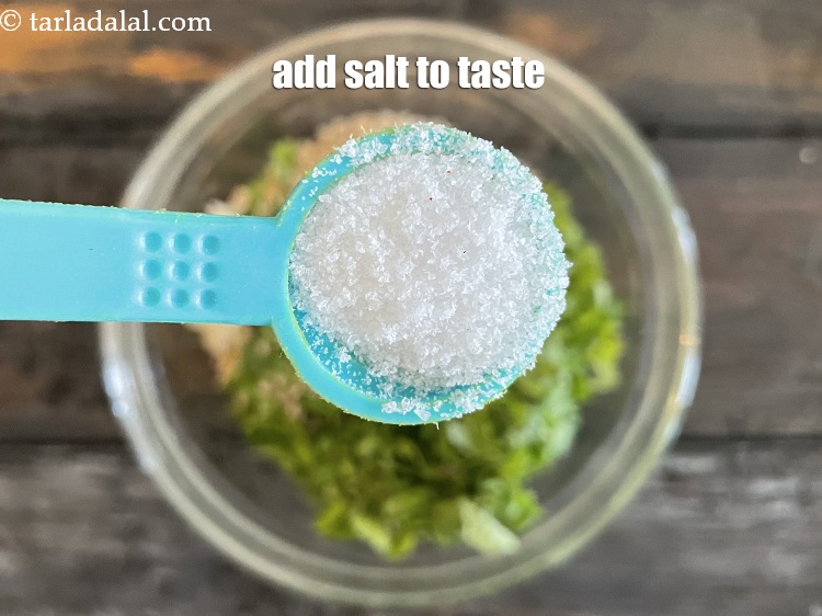 Step 10 – Add salt to taste. We added 1/2&nbsp;tsp salt.