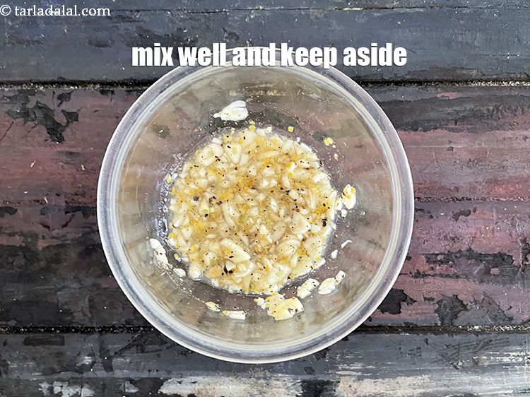 Step 11 – Mix well and keep aside.