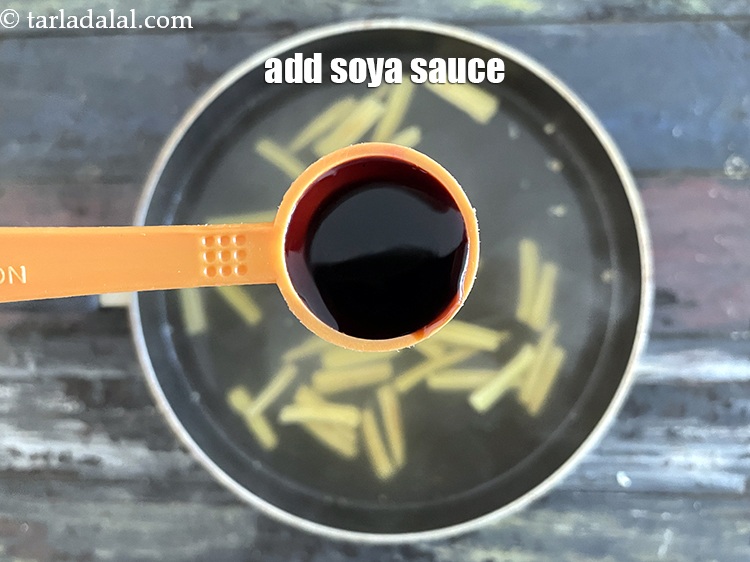 Step 21 – Add&nbsp;<meta charset="UTF-8" />1 tsp&nbsp;<a href="glossary-soy-sauce-soya-sauce-864i">soy sauce</a>.