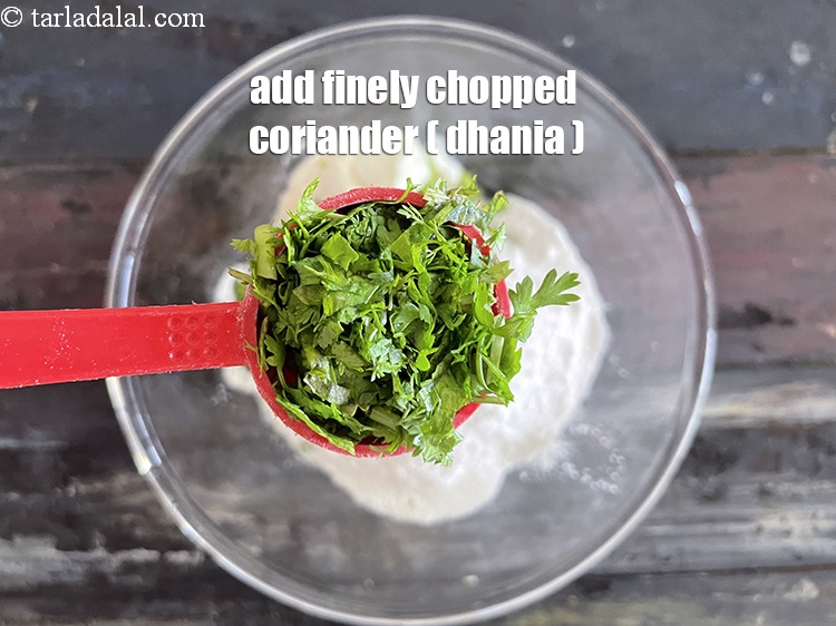Step 20 – Add&nbsp;<meta charset="UTF-8" />2 tbsp&nbsp;finely&nbsp;<a href="glossary-chopped-coriander-783i">chopped coriander (dhania)</a>.