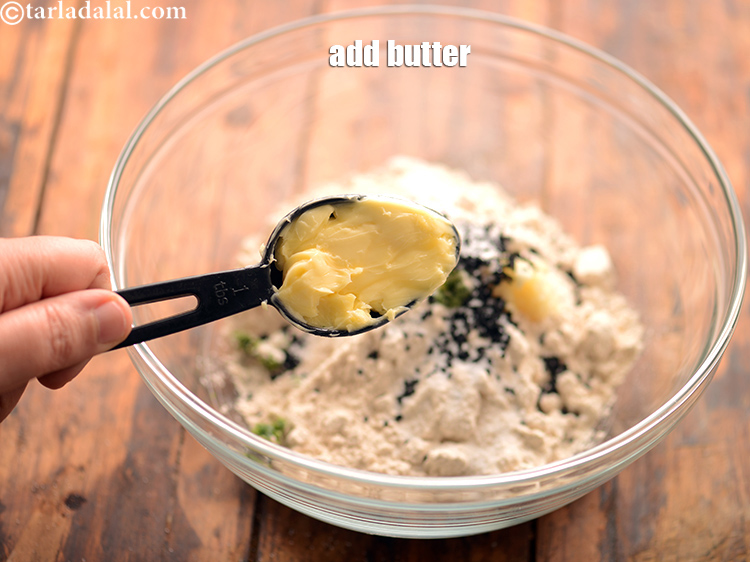 Step 22 – Add 2 tbsp&nbsp;<a href="https://www.tarladalal.com/glossary-butter-makhan-233i">butter</a>. The butter has to be at romm temperature. So&nbsp;remember to remove …