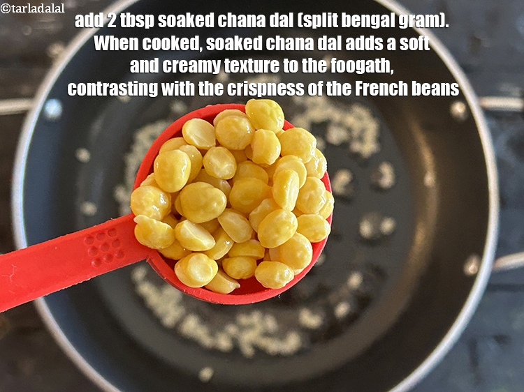 Step 10 – Add&nbsp;<meta charset="UTF-8" />2 tbsp&nbsp;<a href="glossary-soaked-chana-dal-1381i">soaked chana dal (split bengal gram)</a>.&nbsp;<meta charset="UTF-8" />When cooked,&nbsp;soaked chana dal …