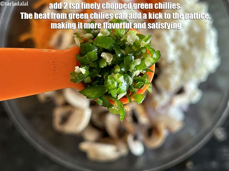 Step 11 – <meta charset="UTF-8" />Add 2<strong>&nbsp;tsp finely chopped green chillies</strong>.&nbsp;The heat from green chilies can add a …