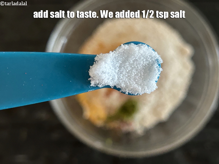 Step 13 – Add salt to taste. We added 1/2&nbsp;tsp salt.