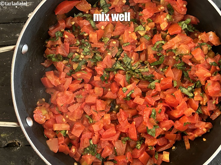 Step 9 – Mix well.