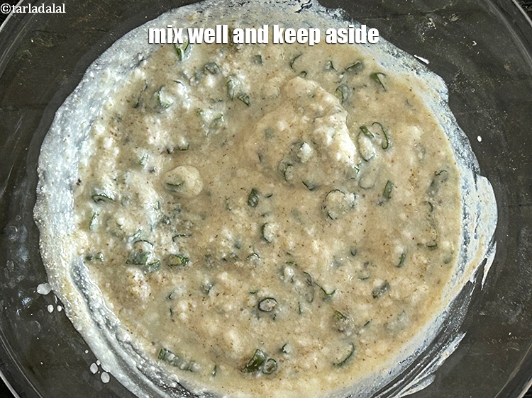 Step 29 – Mix well and keep aside.