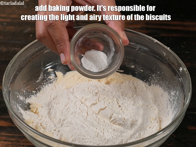 Step 9 – Add &frac14; tsp <a href="https://www.tarladalal.com/glossary-baking-powder-425i">baking powder</a>. It&#39;s responsible for creating the light and airy texture …