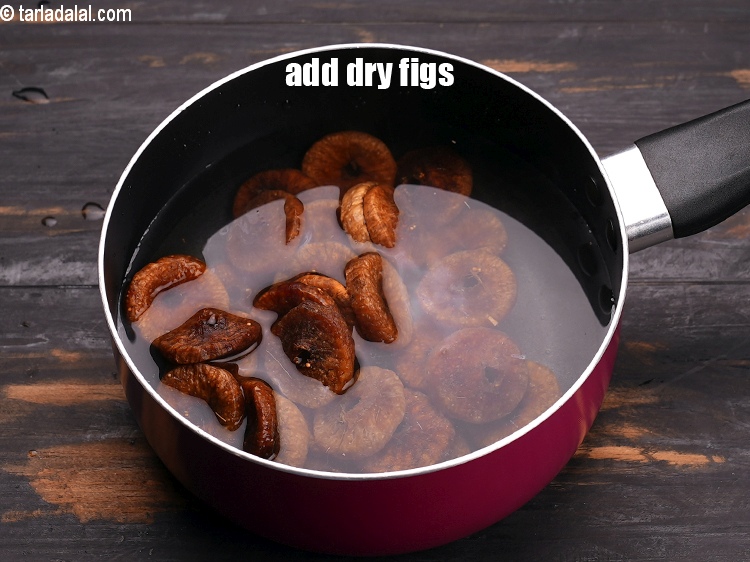 Step 14 – Add 1 1/4 cup dry figs.