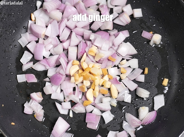 Step 9 – Add 1 inch ginger.