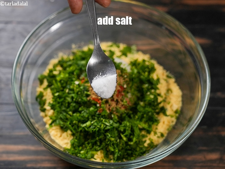 Step 9 – Add salt to taste.