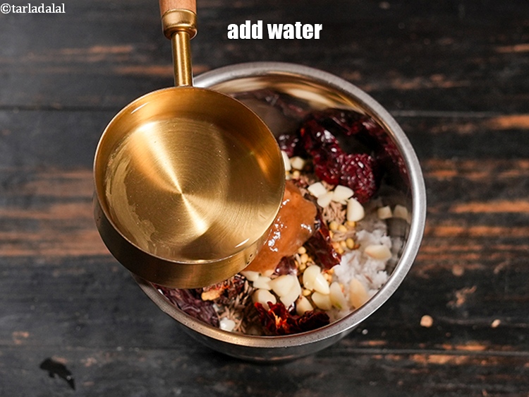 Step 9 – Add water.