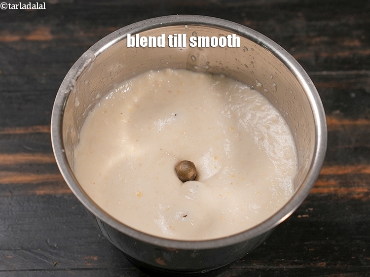 Step 9 – Blend till smooth.