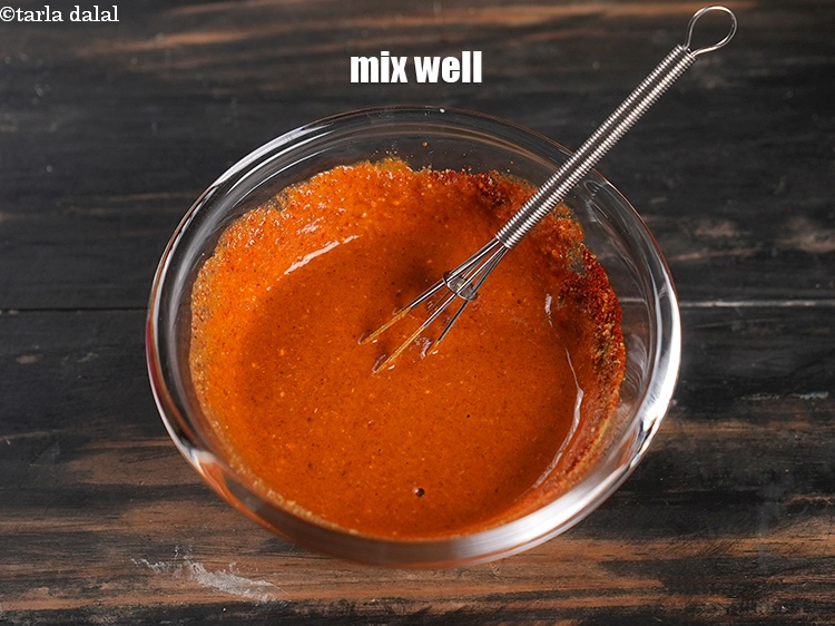 Step 9 – Mix well.