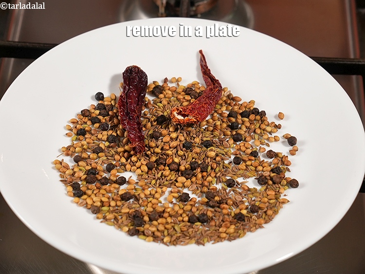 Step 9 – Remove in a plate and cool it.