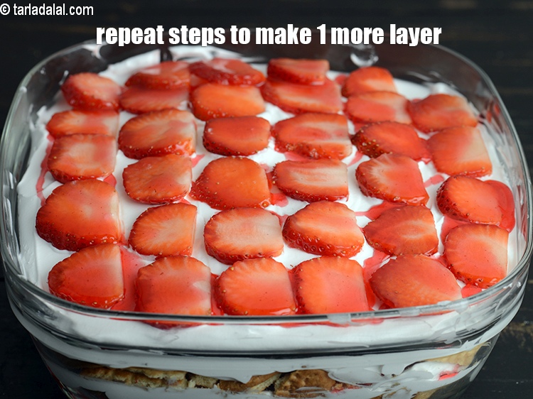 Step 9 – Repeat steps 1 to 4 to make 1 more layer.