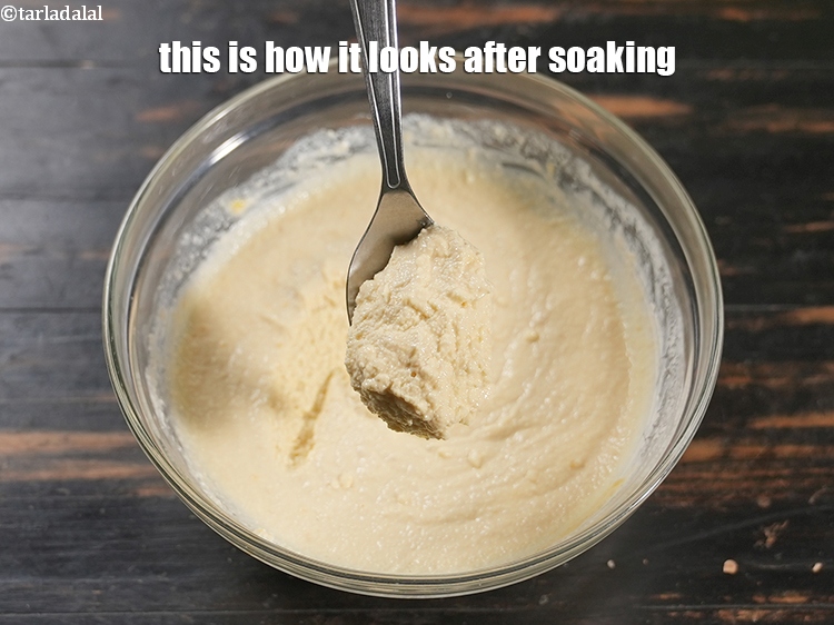 Step 9 – This is how it looks after soaking.