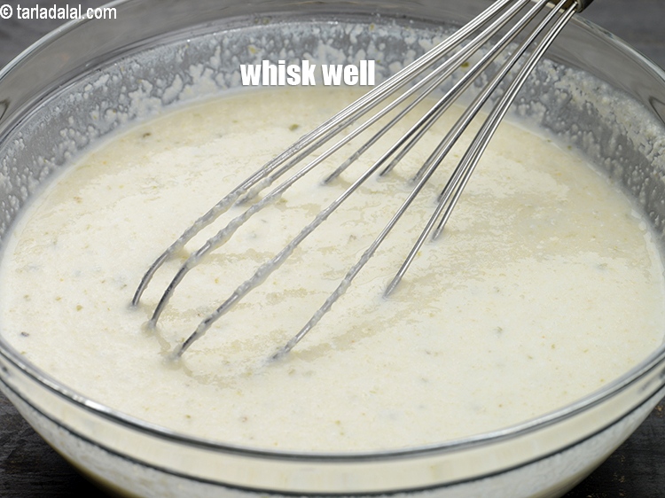 Step 10 – Whisk well.