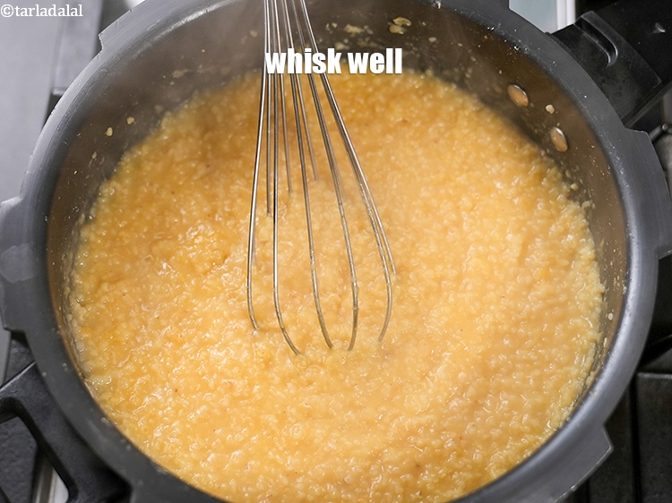 Step 9 – Whisk well and keep aside.