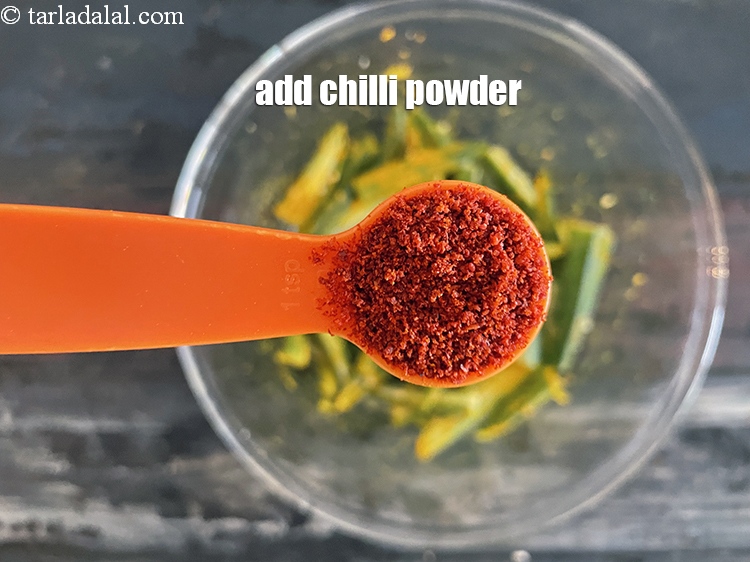 Step 17 – <meta charset="UTF-8" />Add 2 tsp&nbsp; <a href="glossary-chilli-powder-red-chilli-powder-339i">chilli powder</a>.