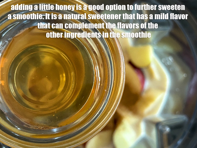 Step 14 – <meta charset="UTF-8" />Add 1 tsp honey (optional).&nbsp;Adding a little&nbsp;<strong>honey</strong>&nbsp;is a good option to further sweeten …