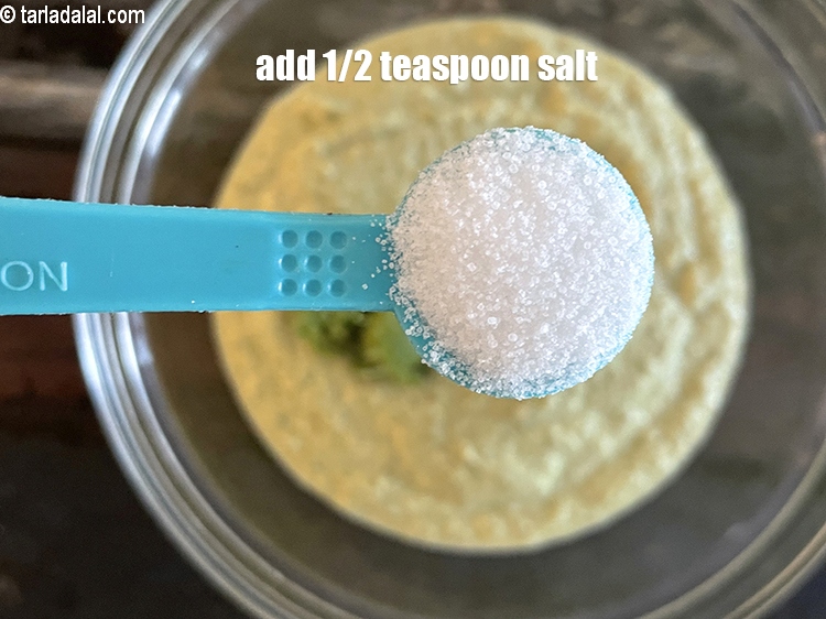 Step 18 – Add salt to taste. We added 1/2&nbsp;tsp salt.