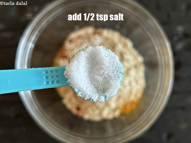 Step 10 – Add salt to taste. We added 1/2&nbsp;tsp salt.