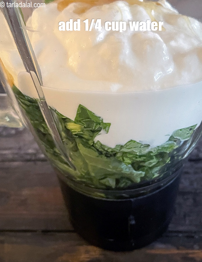 Step 10 – Add&nbsp;<meta charset="UTF-8" />&frac14; cup of water.