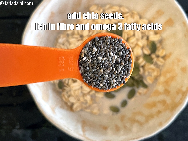 Step 10 – Add&nbsp;<meta charset="UTF-8" />1 tsp&nbsp;<a href="glossary-chia-seeds-chia-ke-beej-2487i">chia seeds</a>. <ul> <li>Chia seed is an easily-digestible little seed loaded …