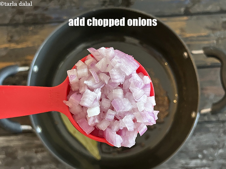 Step 9 – Add&nbsp;<meta charset="UTF-8" />1/4 cup&nbsp;<a href="glossary-chopped-onions-722i">chopped onions</a>.