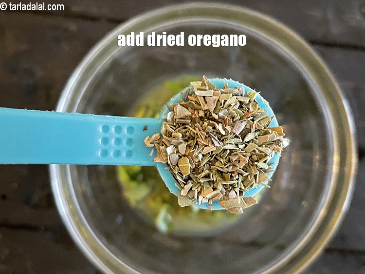 Step 10 – Add&nbsp;<meta charset="UTF-8" />1/2 tsp&nbsp;<a href="glossary-dried-oregano-268i">dried oregano</a>.