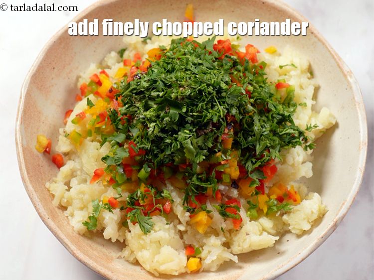 Step 9 – Add 2 tbsp finely chopped coriander.