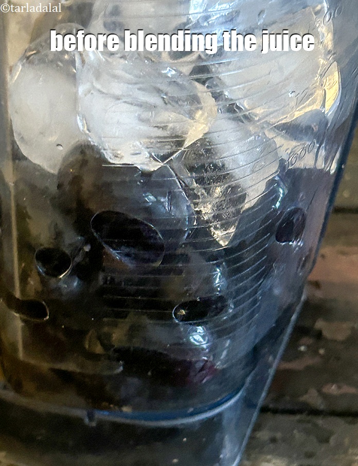 Step 10 – Before blending.