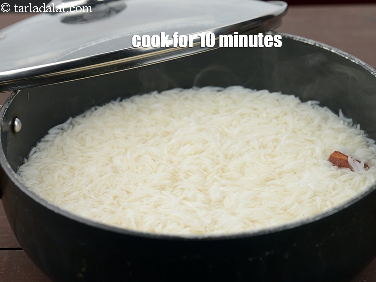 Step 13 – Cover with a lid and cook on a medium flame for 10 minutes or till …