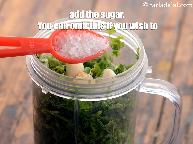 Step 8 – Add the sugar. You can omit this if you wish to. If healthy then add …