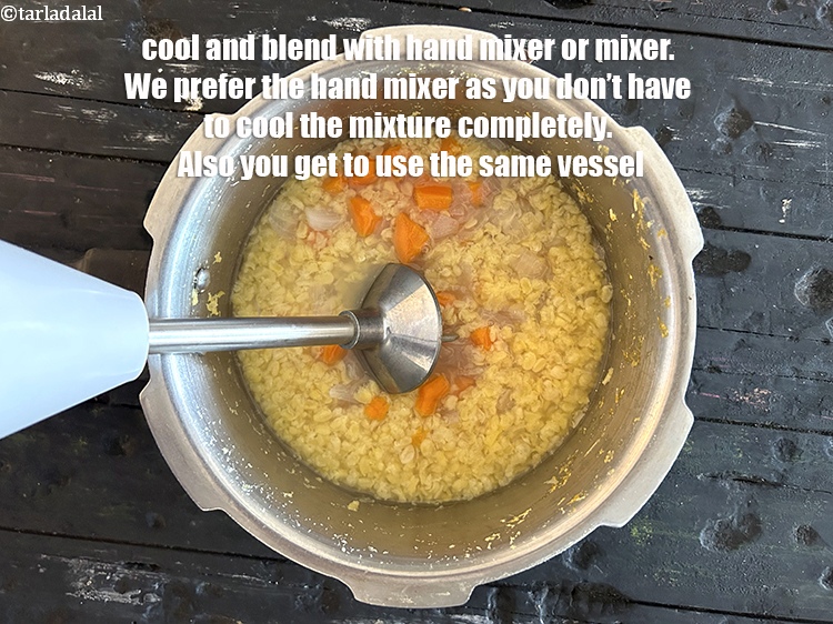 Step 29 – Allow it to cool and then blend with a hand mixer or put in a …