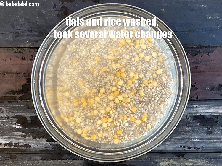 Step 9 – Wash&nbsp;dals and rice in water until clean. You may need to change the water several …