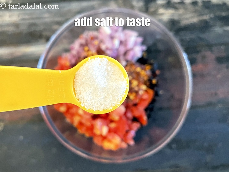 Step 23 – Add salt to taste. We added 1/2 tsp salt.