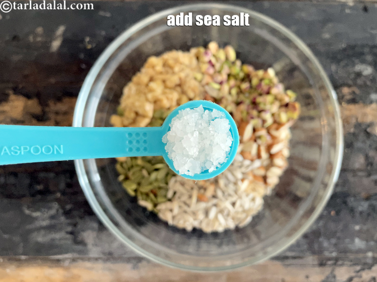 Step 12 – Add 1/2 tsp sea salt.