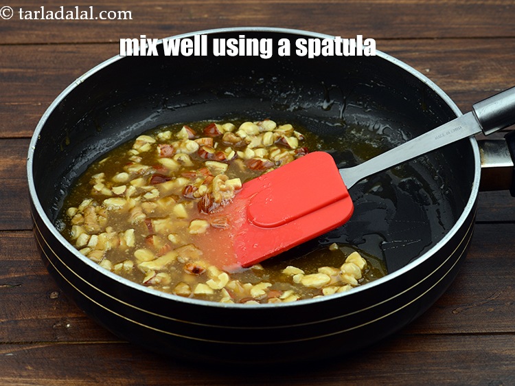 Step 9 – Mix well using a spatula.