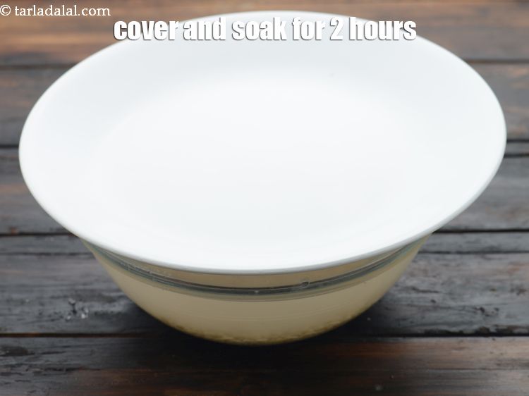 Step 13 – Cover with a lid and soak for 2 hours.&nbsp;