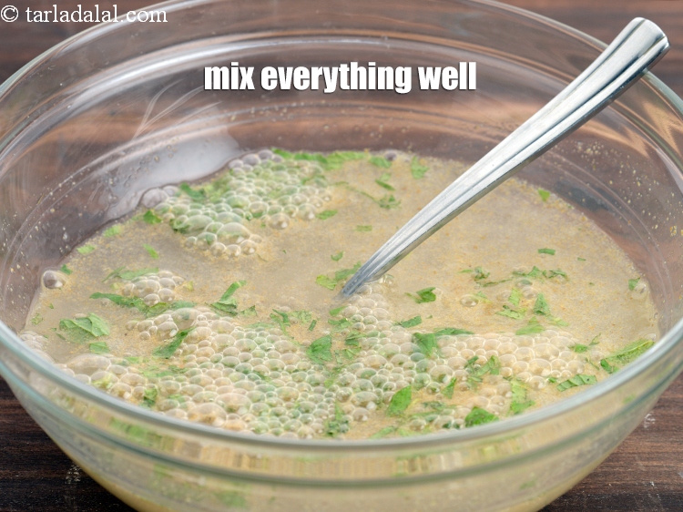 Step 9 – Mix everything well.