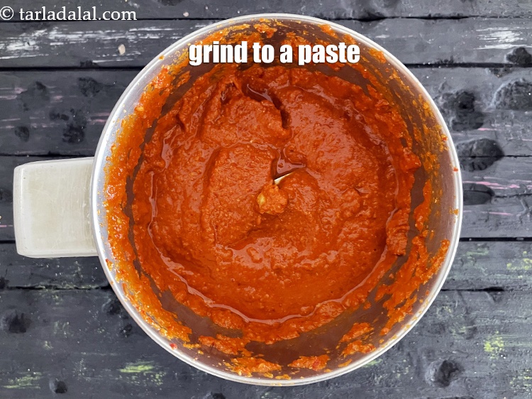 Step 17 – Grind to a paste.