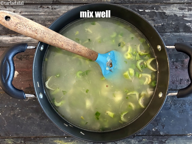 Step 10 – Mix well.