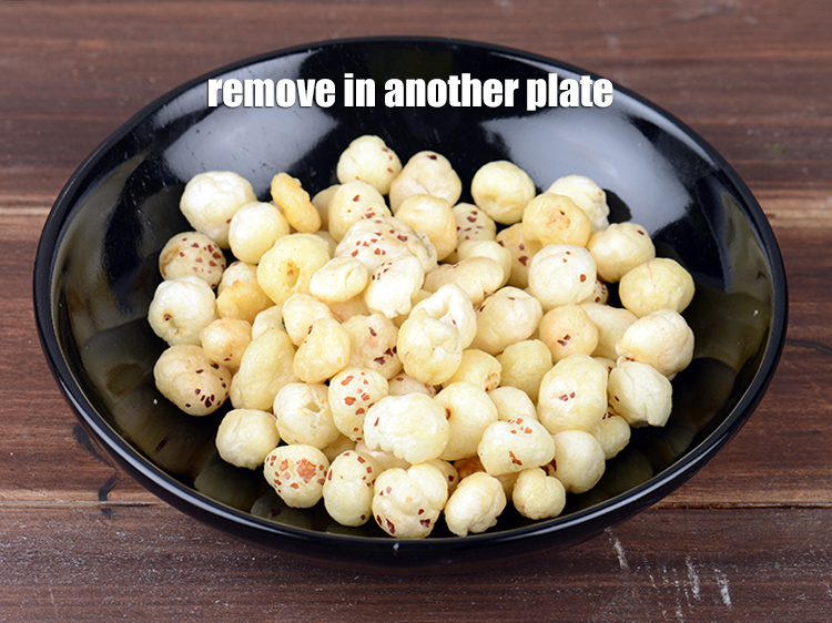 Step 9 – Remove in another plate.