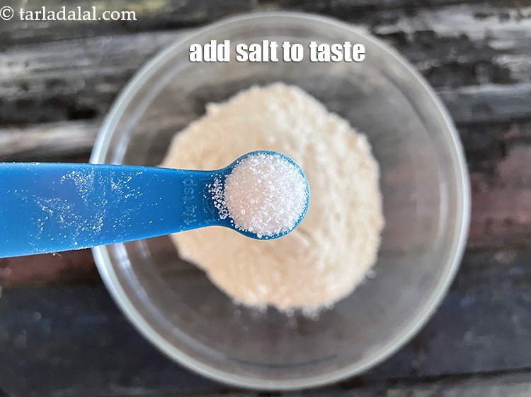 Step 11 – Add salt to taste. We added 1/4 tsp salt.