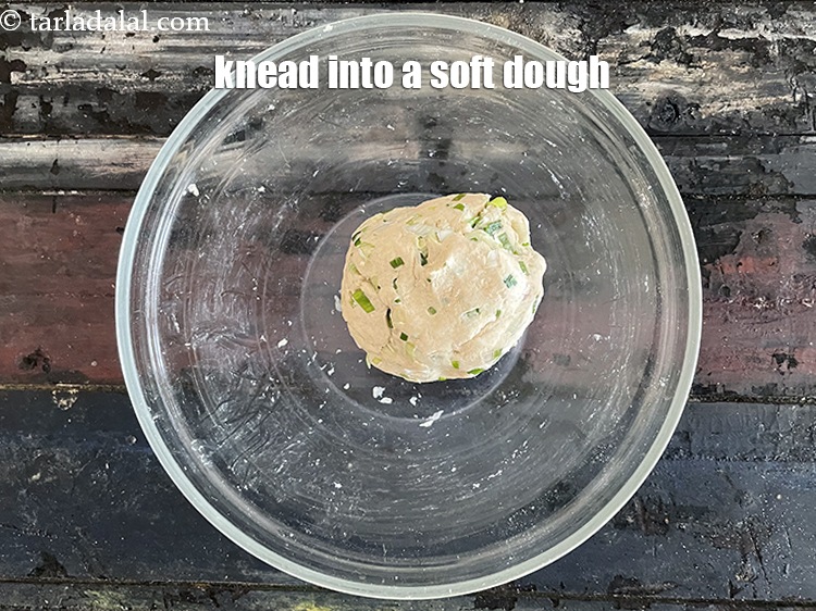 Step 12 – Knead into a soft dough.