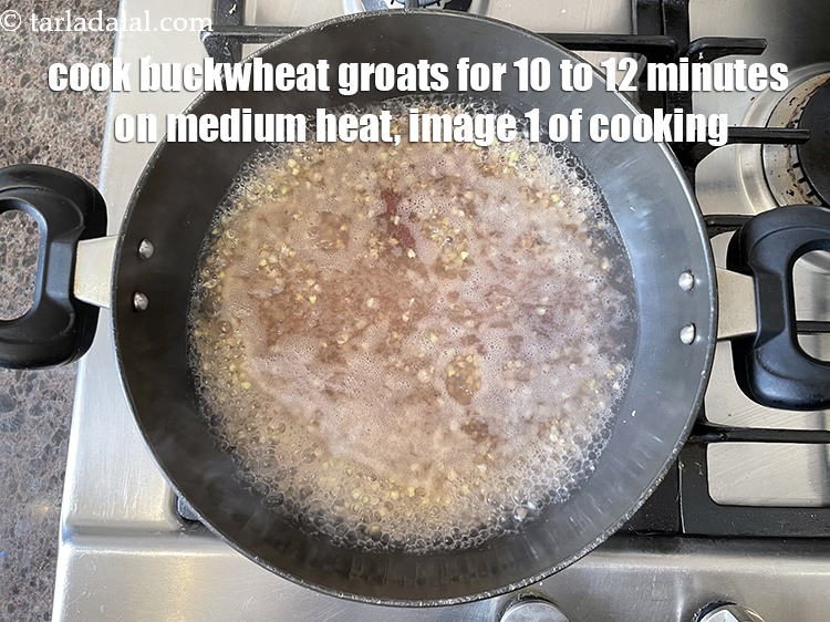 Step 11 – Cook on a medium flame for 10 to 12&nbsp;minutes, while stirring often.&nbsp;