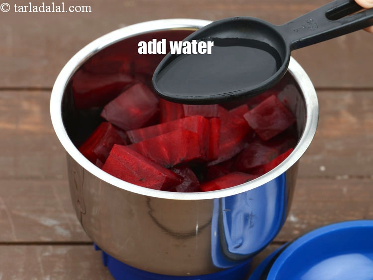 Step 9 – Add 2 tbsp of water.