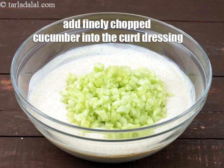 Step 14 – To make <strong>fruit and vegetable raita recipe | Indian fruit raita | simple mix fruit …