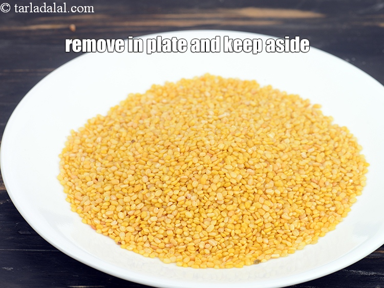 Step 10 – Remove in plate and keep aside.&nbsp;